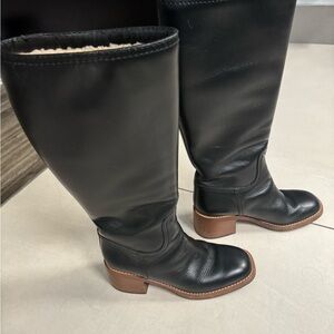EUC GUCCI stunning knee-high black boots
